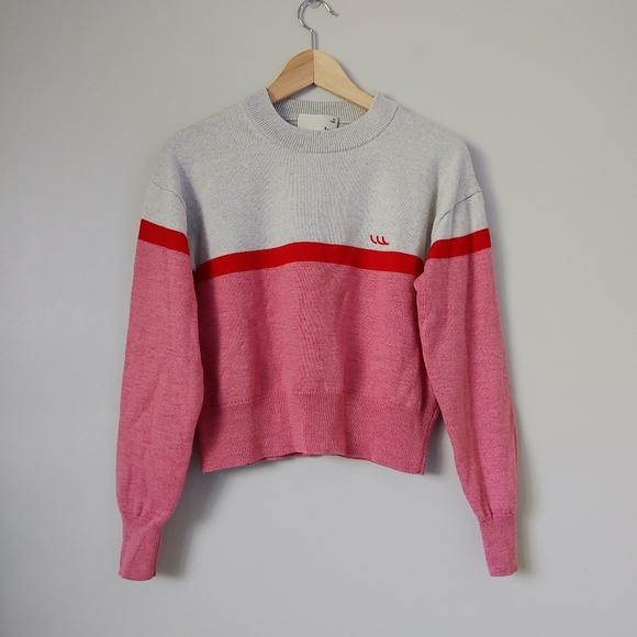 Aritzia Wilfred Sweater Caela Merino Wool Crewneck Size Small - Picture 5 of 14